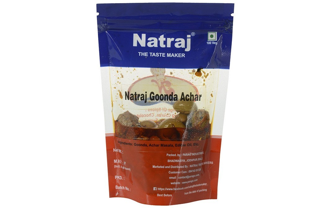 Natraj Goonda Achar    Pack  100 grams
